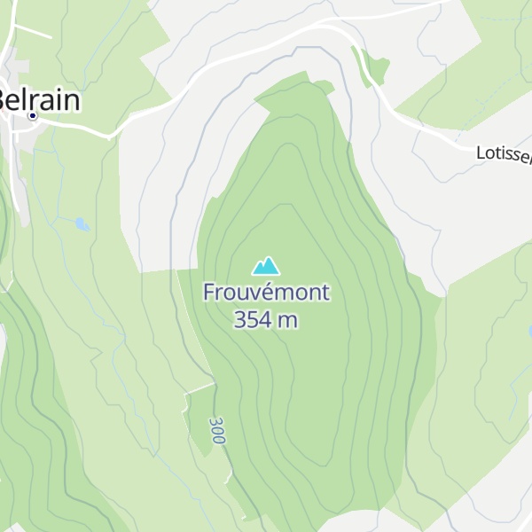 Map of Frouvémont