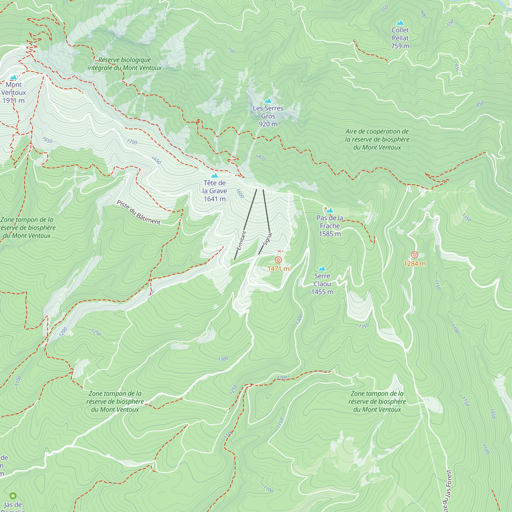 Chalet Reynard map