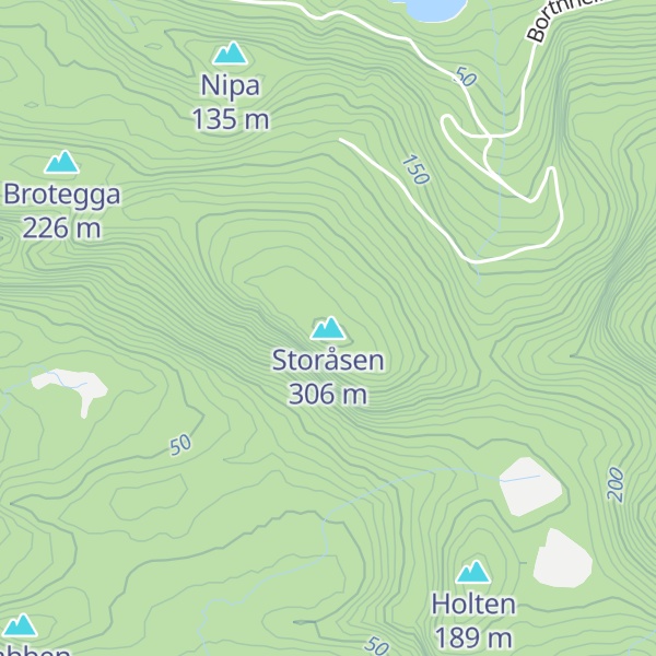Map of Storåsen