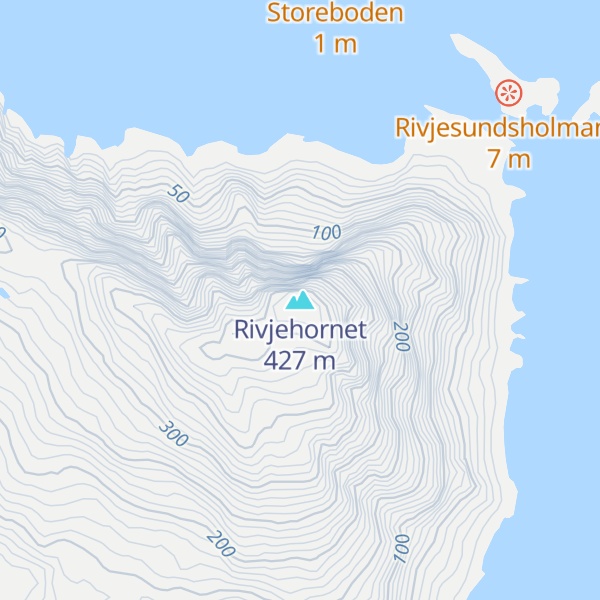 Map of Rivjehornet