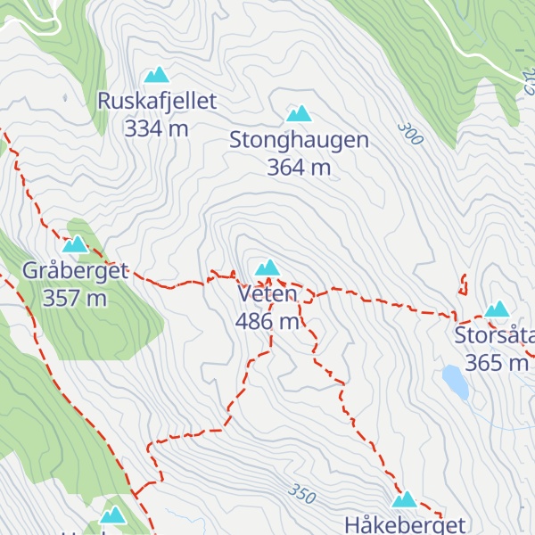 Map of Veten