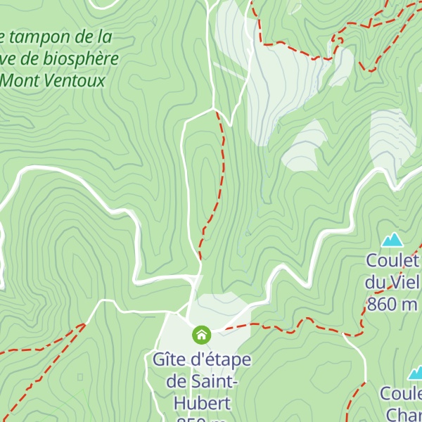 Map of Coulet de Grié