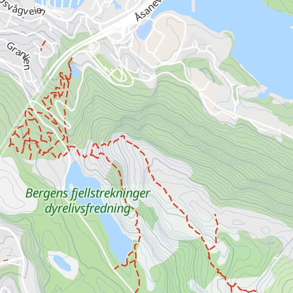 Map of Skjenet