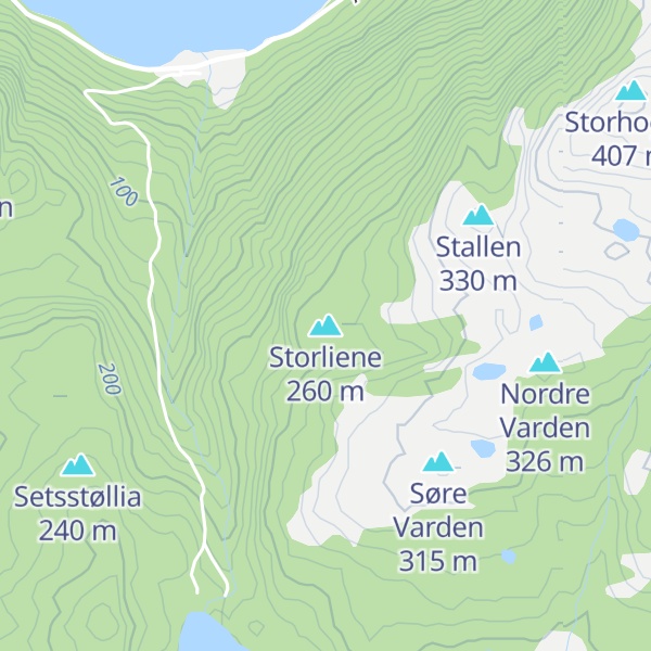 Map of Storliene
