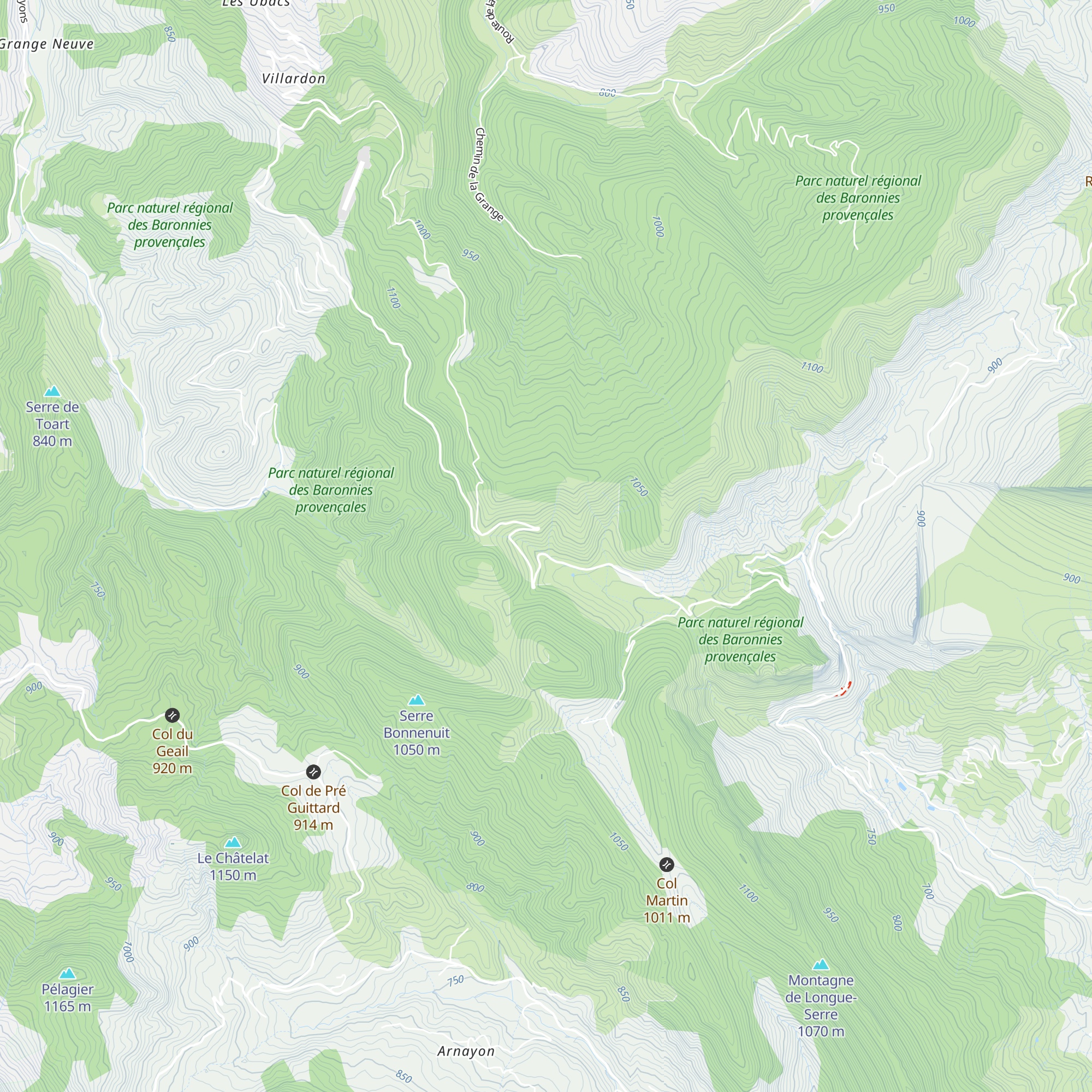 Ferme Chamauche map
