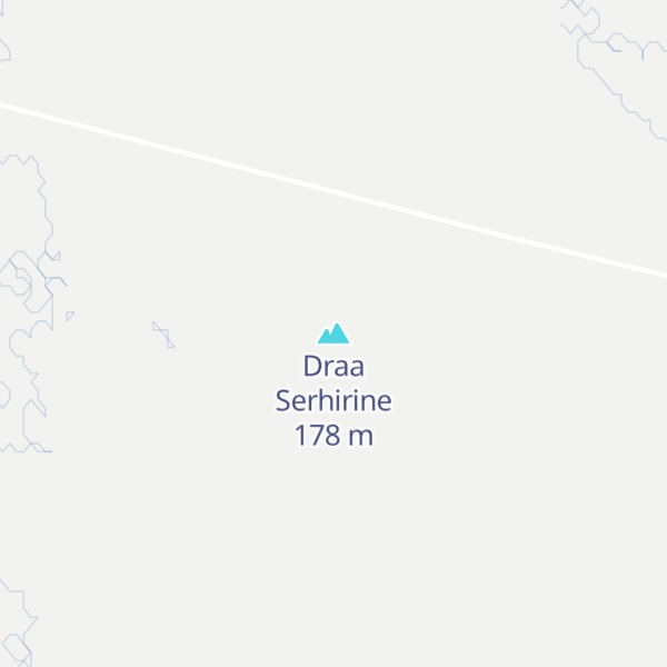Map of Draa Serhirine