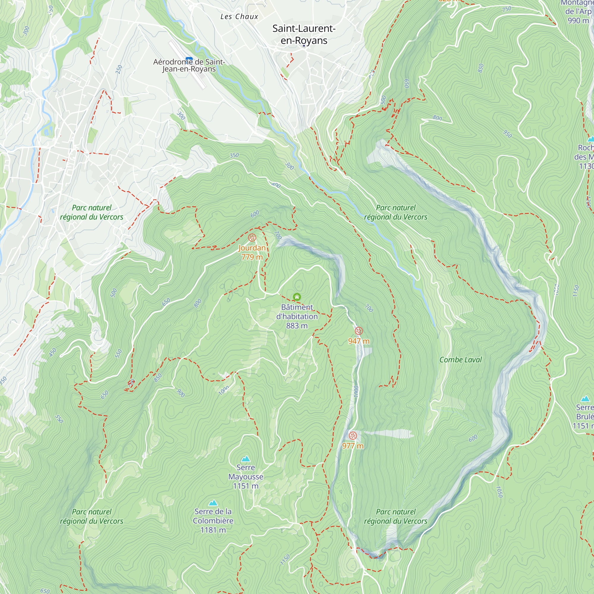 Bâtiment d'habitation map