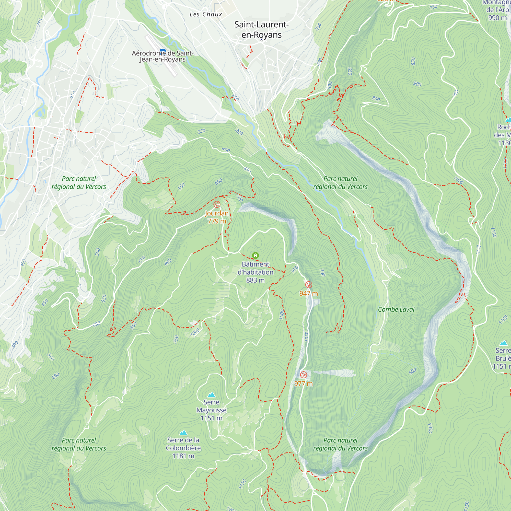Bâtiment d'habitation map