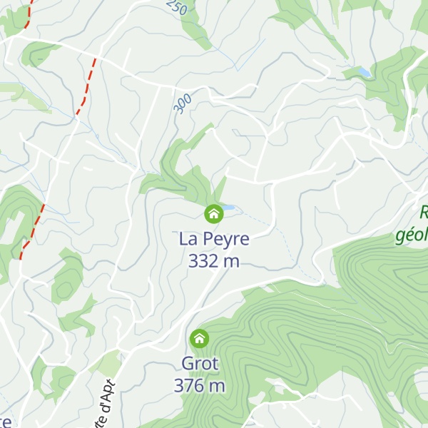 Map of La Peyre