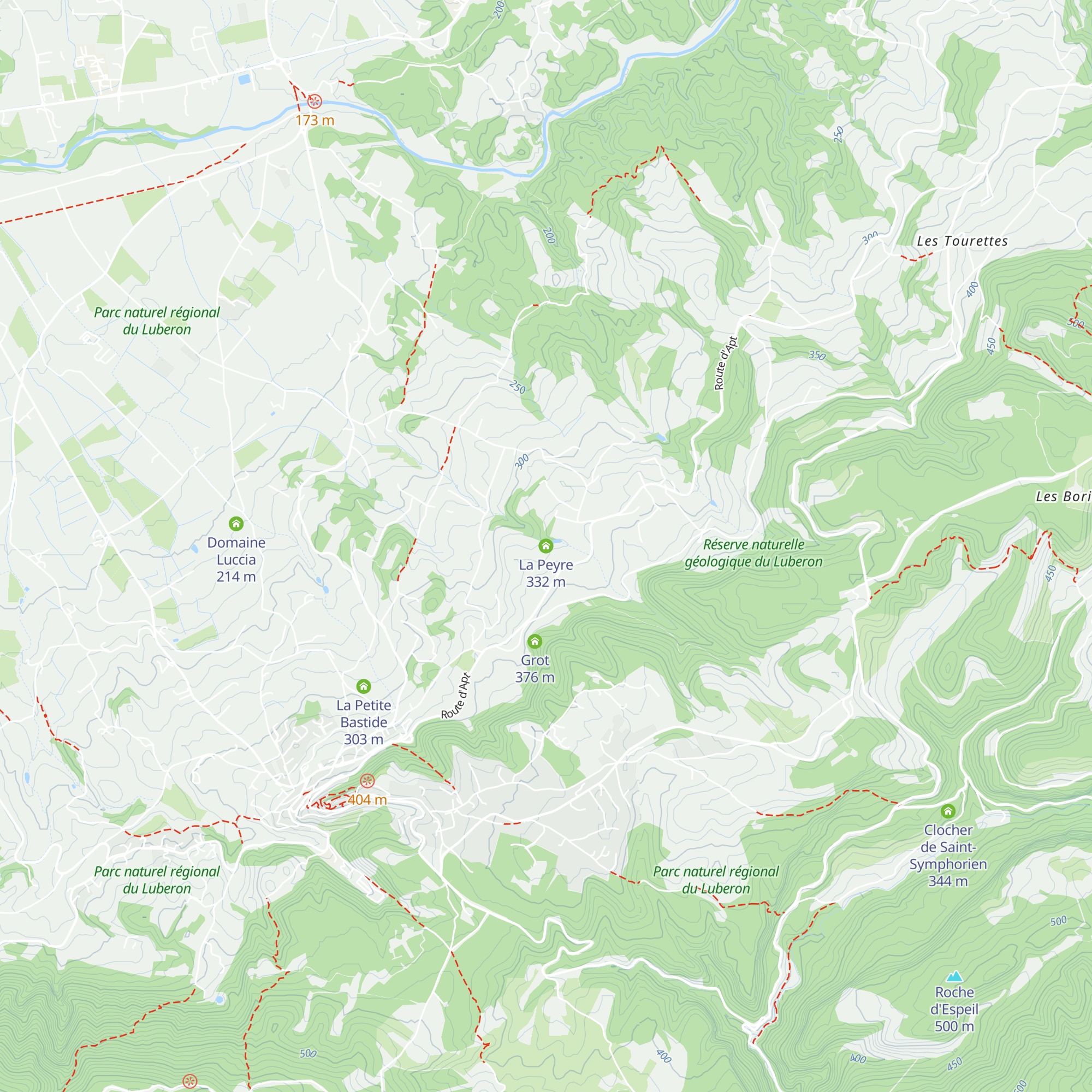 La Peyre map