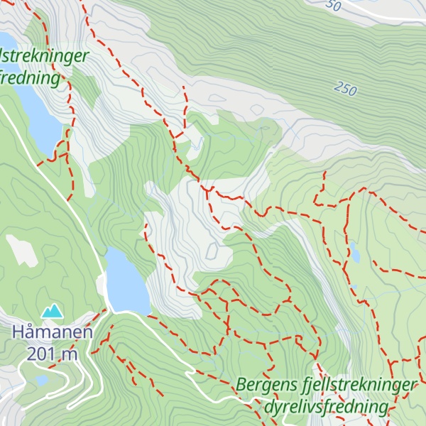 Map of Brennhaugen