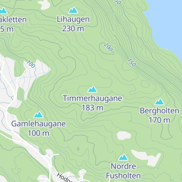 Map of Erholten