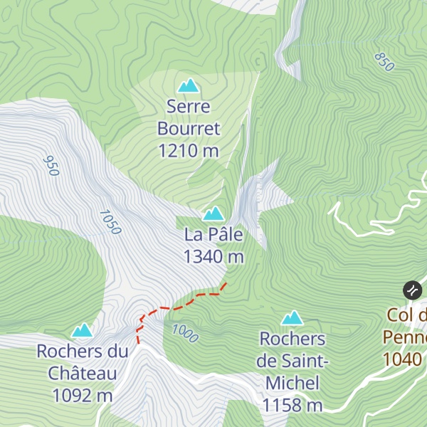 Map of La Pâle