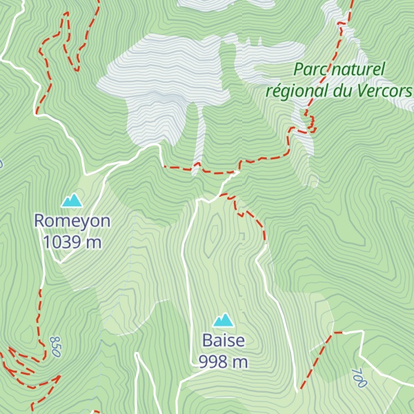Map of Cabane de Clos Hubert