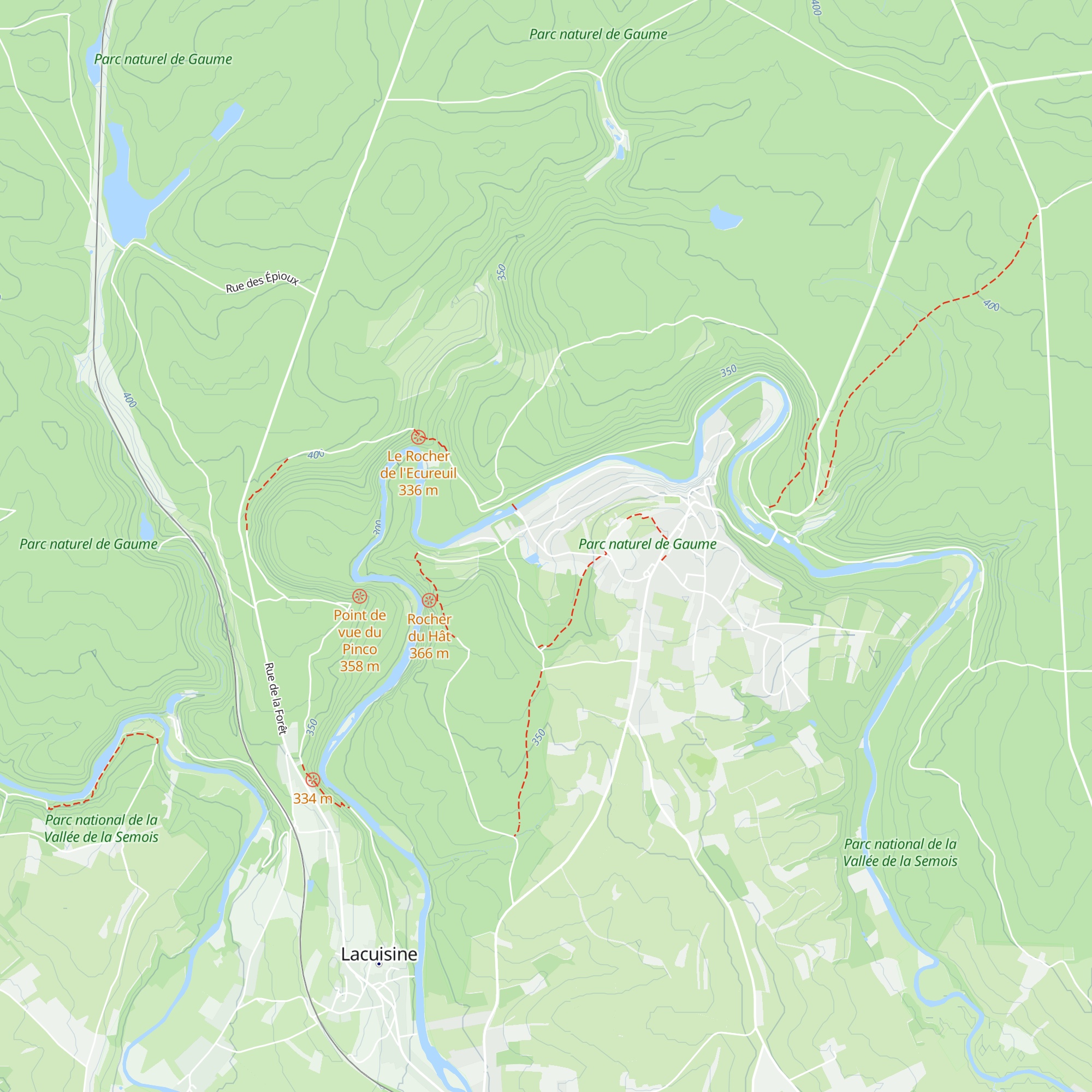 Gîte Rural map