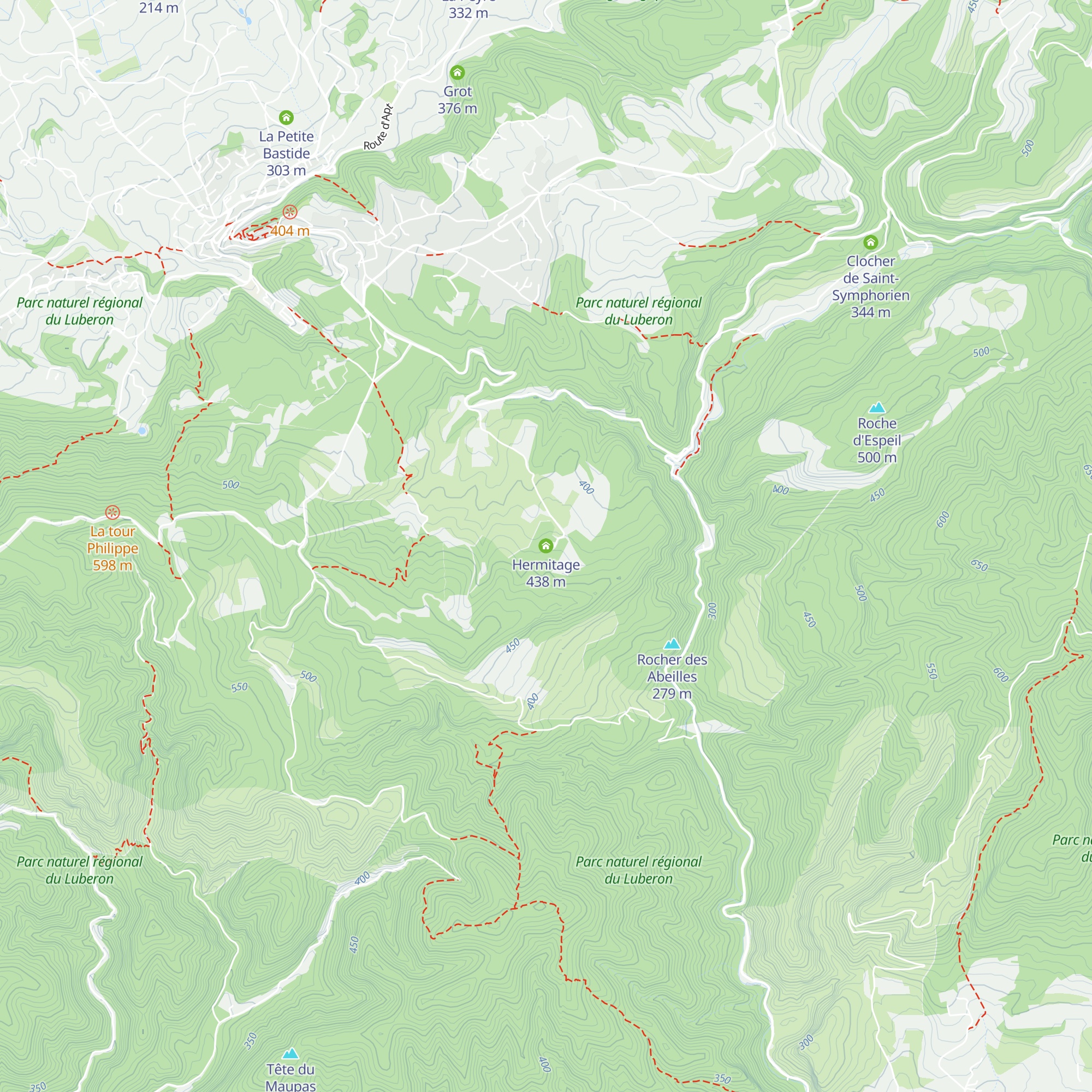 Hermitage map