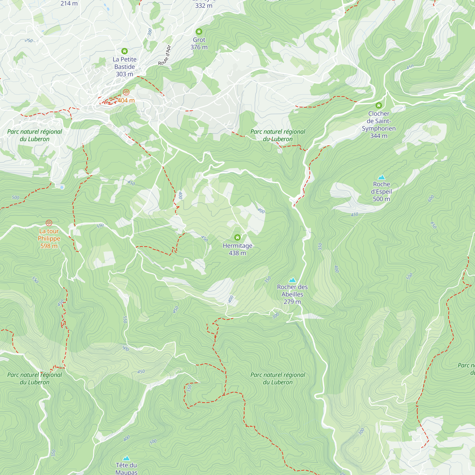 Hermitage map