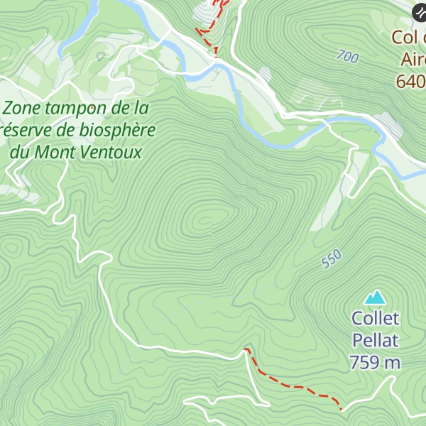 Map of Pié de Juin
