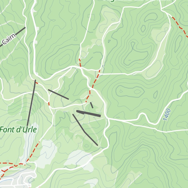 Map of Le Cairn