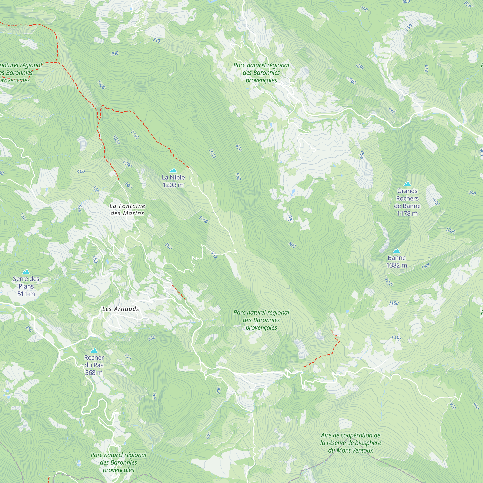 Bergerie de Font Combran map