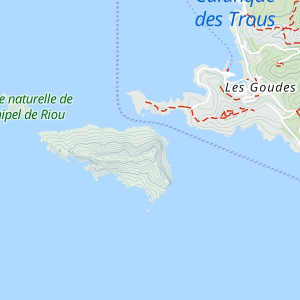 Map of Pic des Gabians
