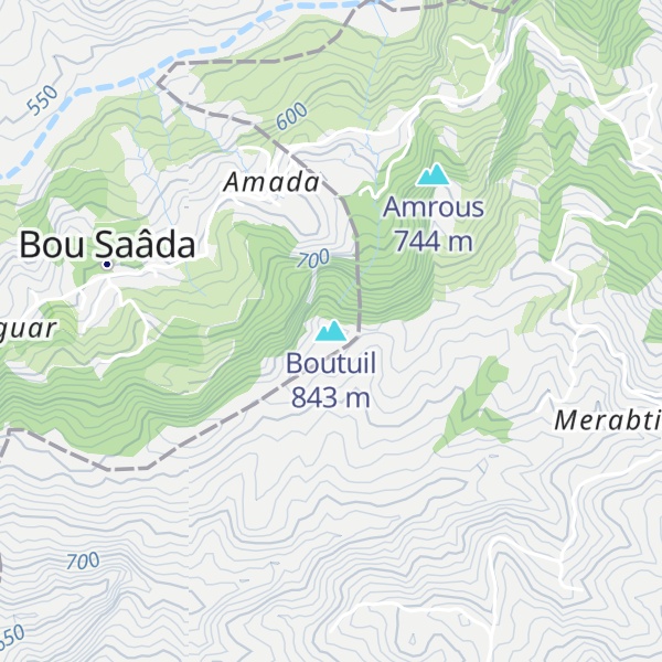 Map of Boutuil