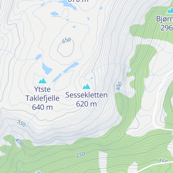 Map of Sessekletten