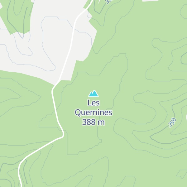 Map of Les Quemines