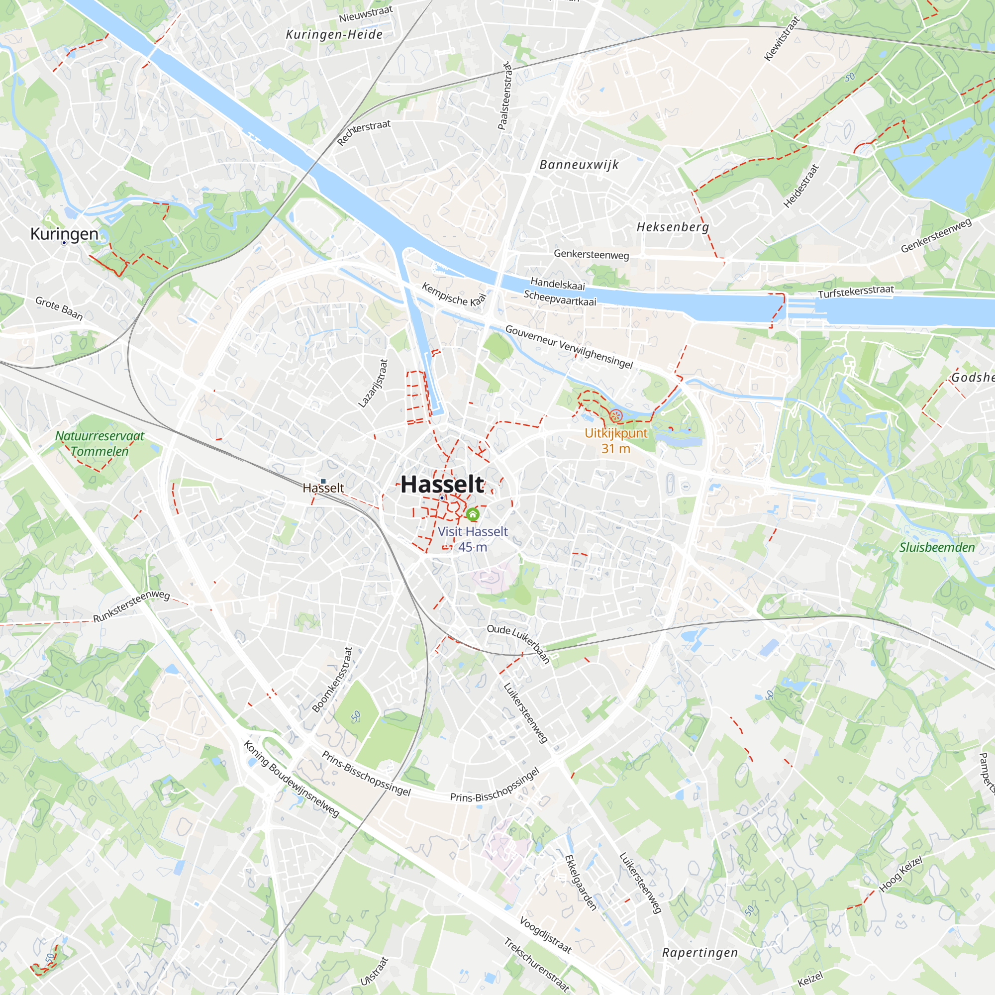 Refugiehuis Herkenrode map