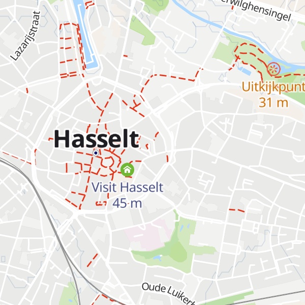 Map of Refugiehuis Herkenrode