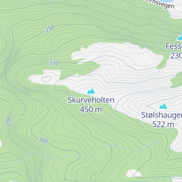 Map of Skurveholten