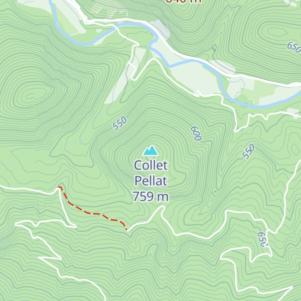 Map of Collet Pellat
