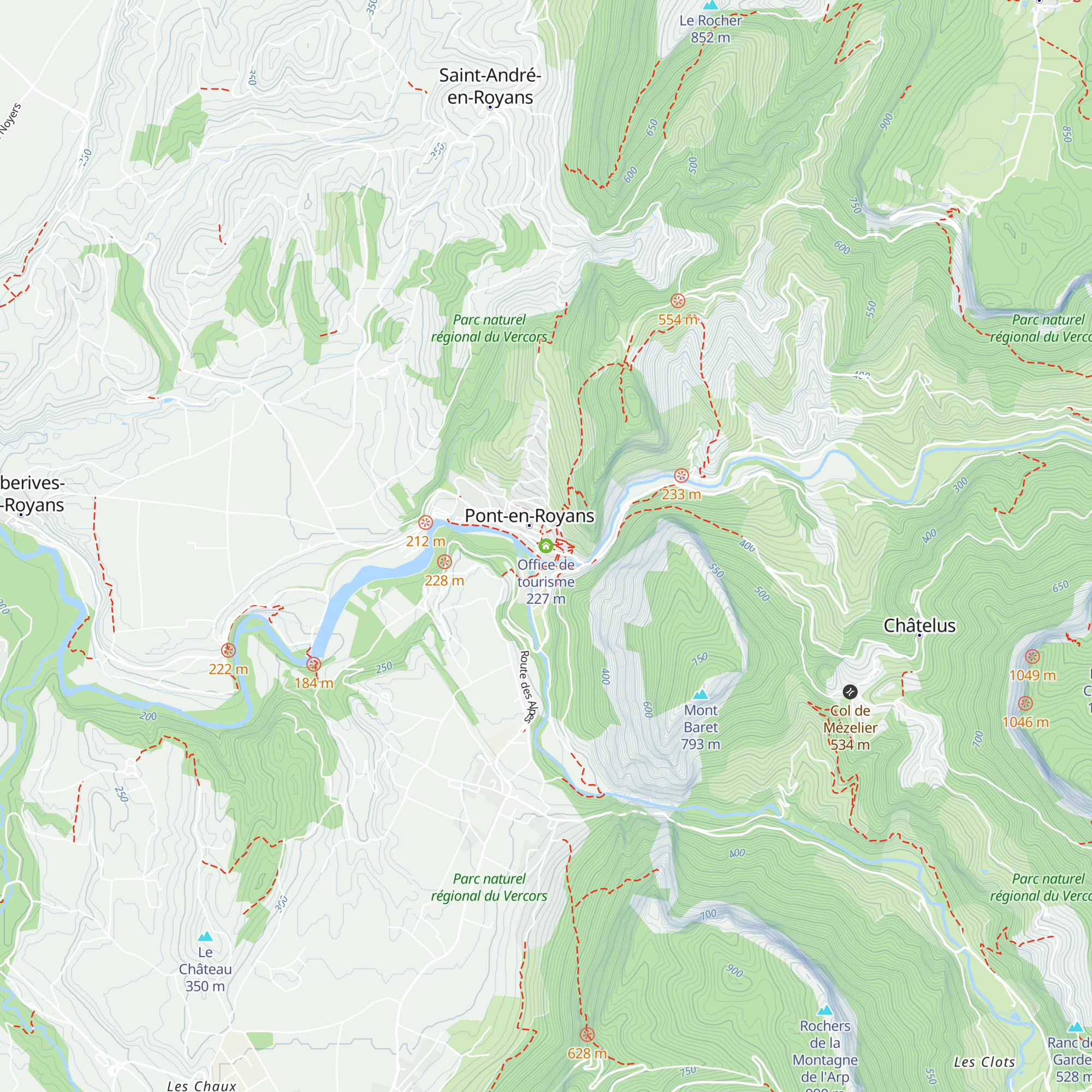 Office de tourisme map