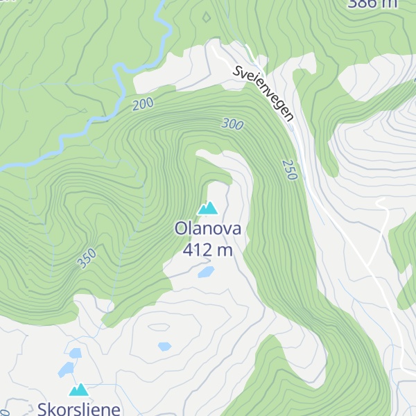 Map of Olanova
