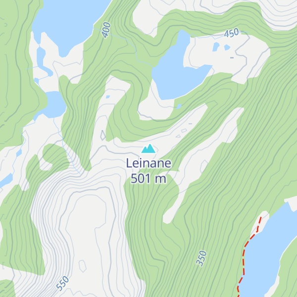 Map of Leinane