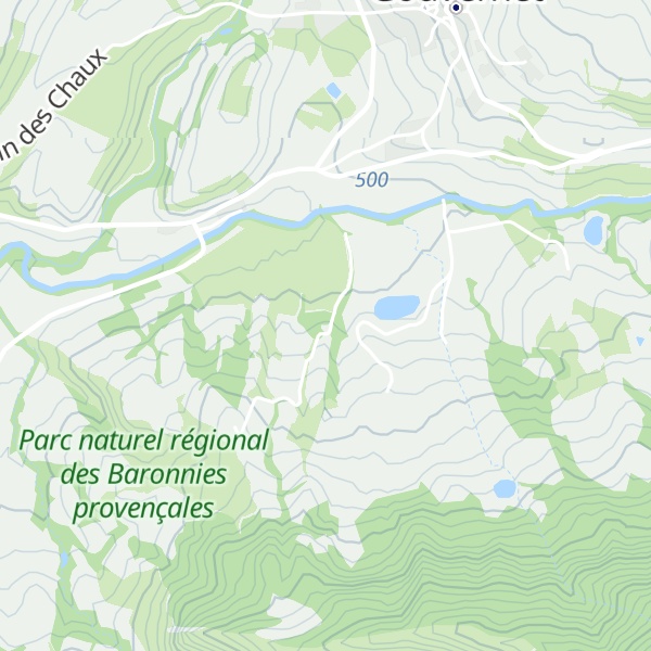 Map of Le Jas