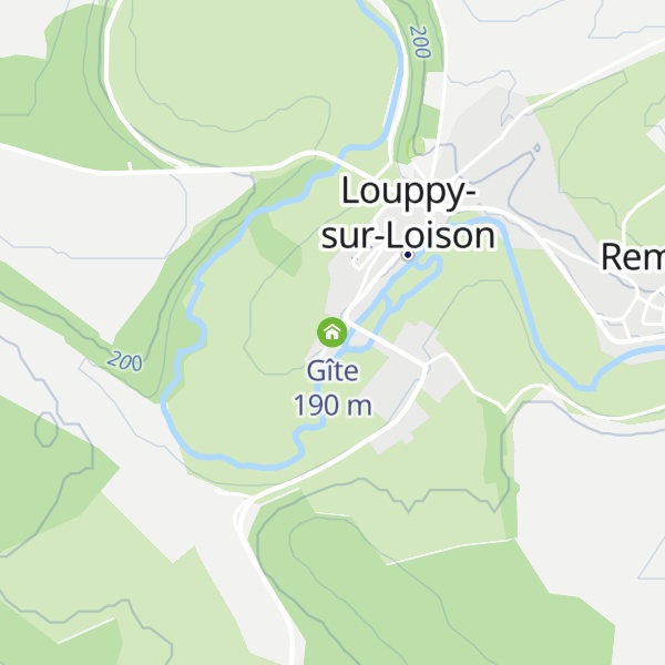 Map of Gîte