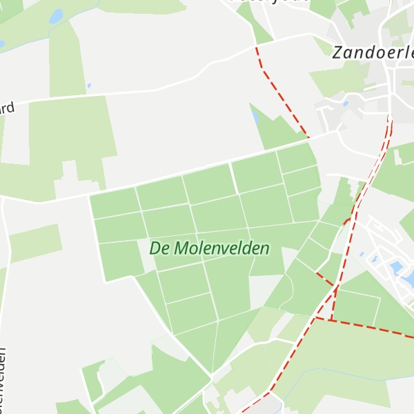Map of Molenberg