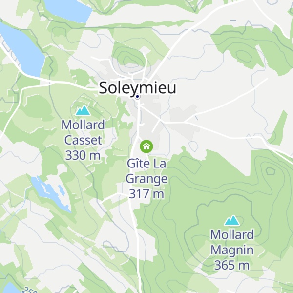 Map of Gîte La Grange