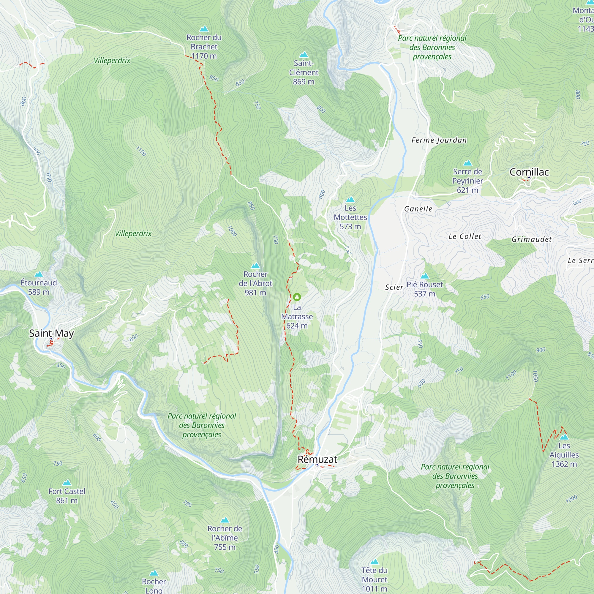 La Matrasse map