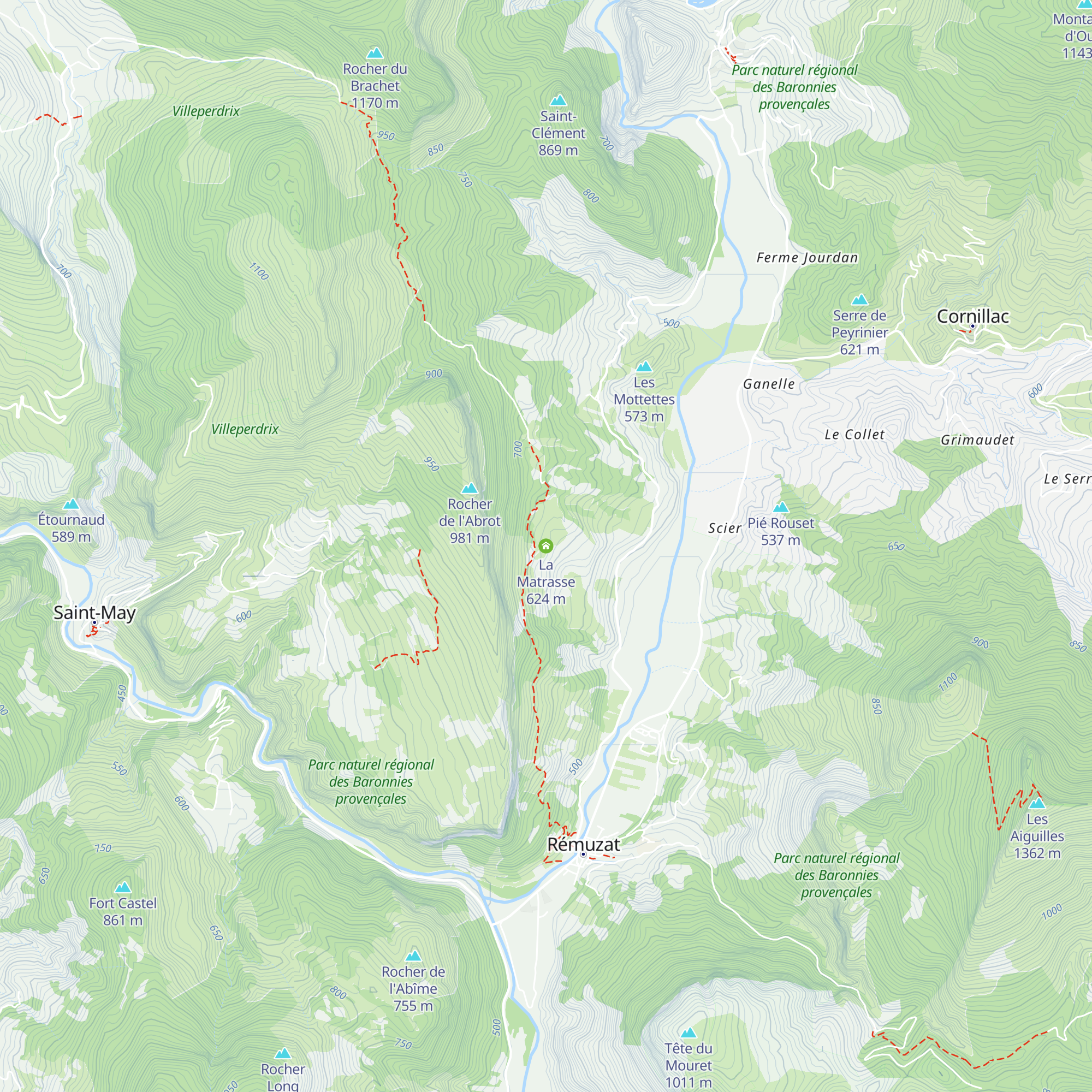 La Matrasse map
