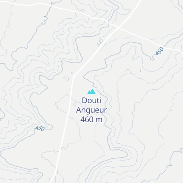 Map of Douti Angueur