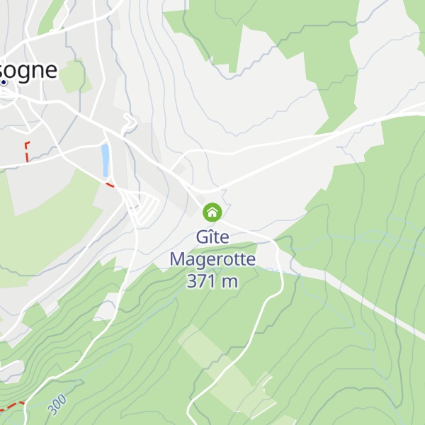 Map of Gîte Magerotte