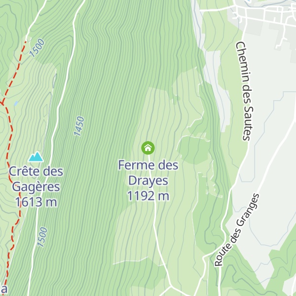 Map of Ferme des Drayes