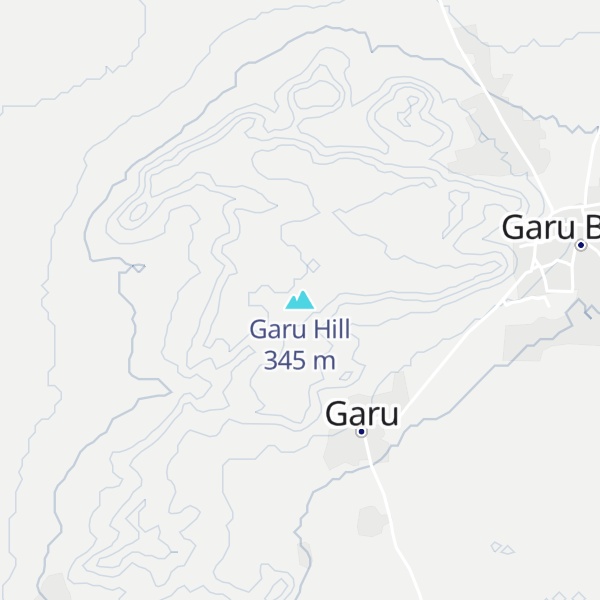 Map of Garu Hill