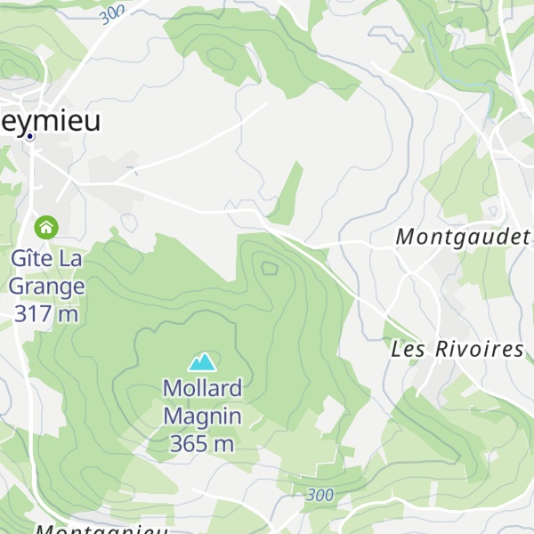 Map of Mollard Chapaize
