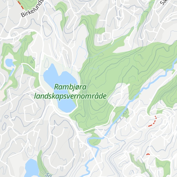 Map of Rambjøra