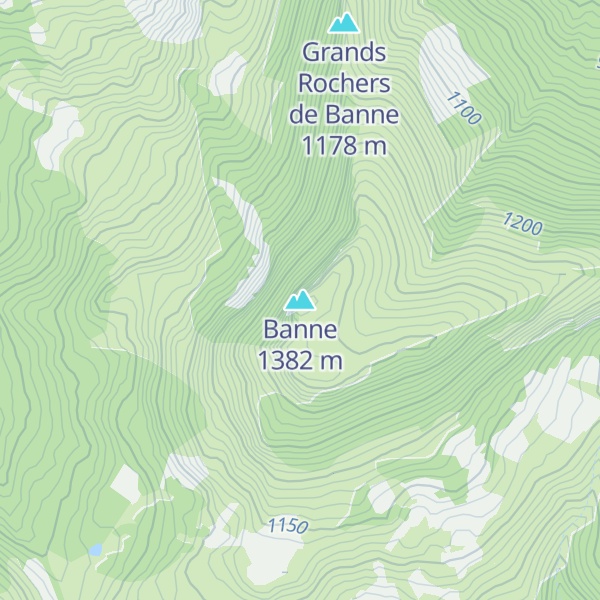 Map of Banne