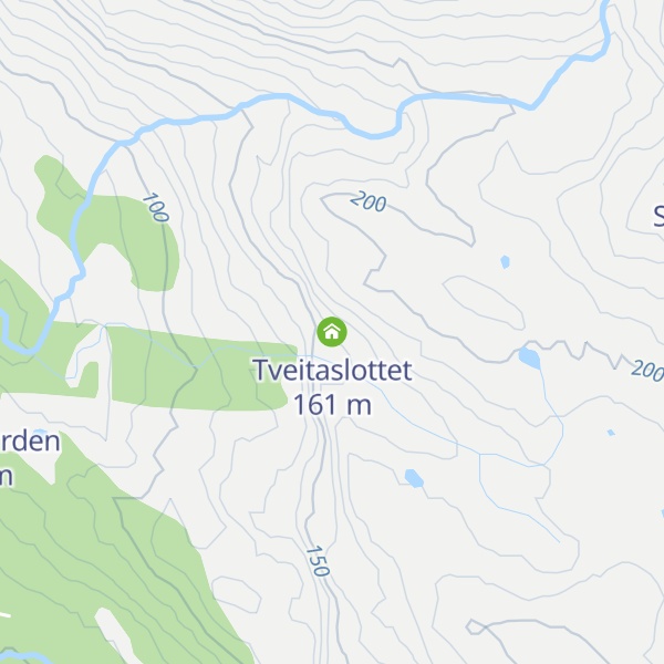 Map of Tveitaslottet