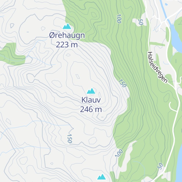Map of Klauv